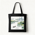 Journey Black Tote bag